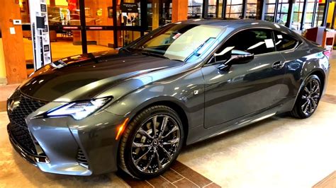 2021 Lexus RC350 F Sport Black Line Edition Walkaround - YouTube