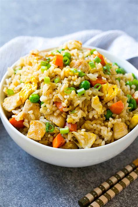 Chicken Fried Rice - Takeout classic friedd rice made healthier