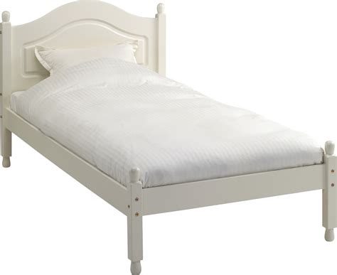 Single Bed Frame In White Colour 3ft - Free Next Working Day UK ...