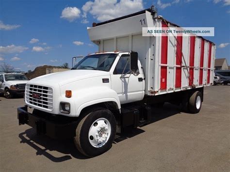 2000 Gmc 6500 20 ' Chipper Grain Dump Truck