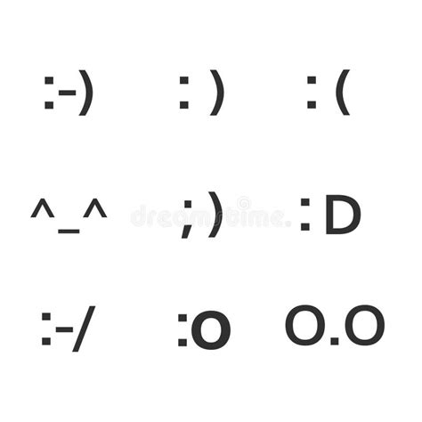 Keyboard Symbols Emoji Faces