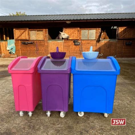 Wheeled Feed Bin Large