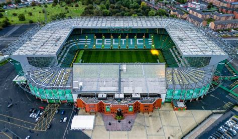 Celtic Stadium of FC Celtic Glasgow - GLASGOW, SCOTLAND - OCTOBER 05 ...