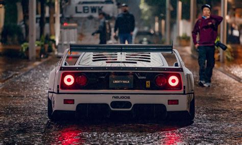 Liberty Walk Ferrari F40 [w/video] - Double Apex