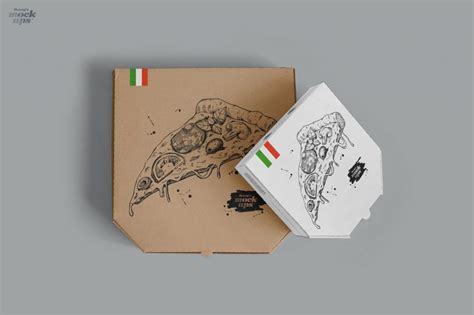 25+ Amazing Pizza Box Mockup PSD Templates | Mockuptree