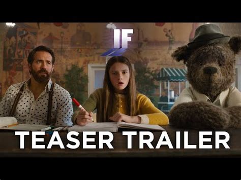 IF | Teaser Trailer (2024 Movie) - Ryan Reynolds, John Krasinski, Steve ...