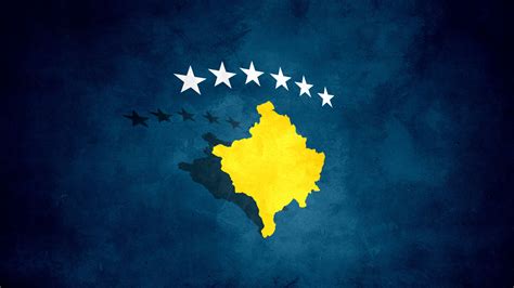 Kosovo Flag - Wallpaper, High Definition, High Quality, Widescreen