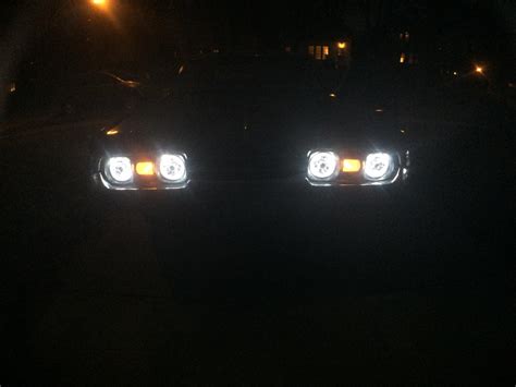 LED halo headlights