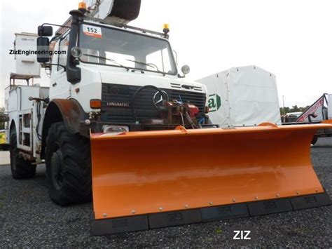 Unimog U 2150 L - snow plow 1996 Other trucks over 7,5t Photo and Specs