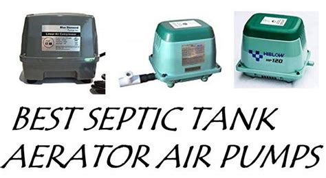 Best Septic Tank Aerator Air Pumps ⋆