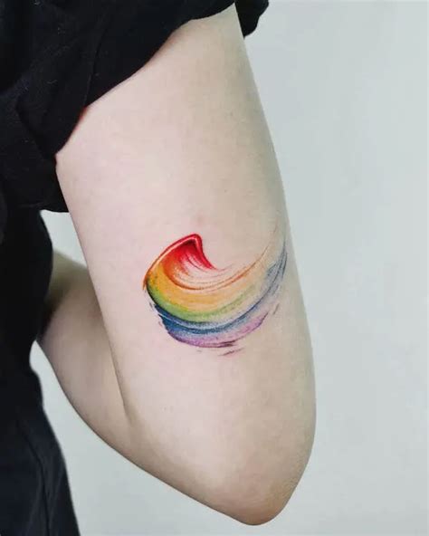 Top 164 + Rainbow bracelet tattoo - Spcminer.com