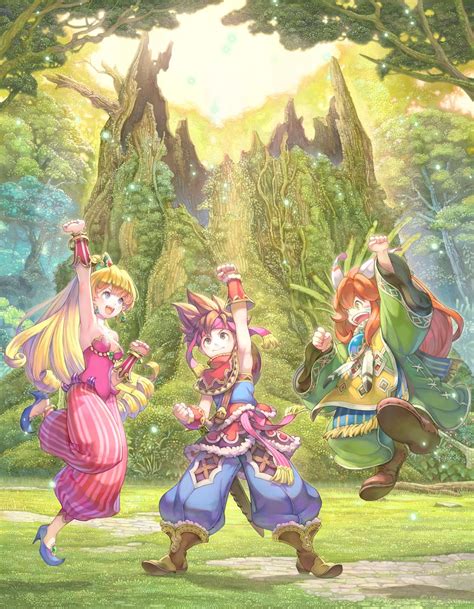 Secret Of Mana Artwork Phone Wallpapers - Wallpaper Cave