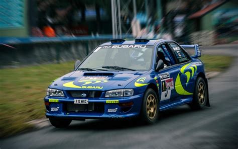 Colin McRae's Subaru Impreza - Firle Beacon Motorsport Festival