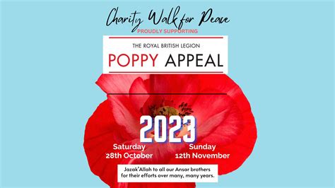 Poppy Appeal Collection 2023 - AMEAUK