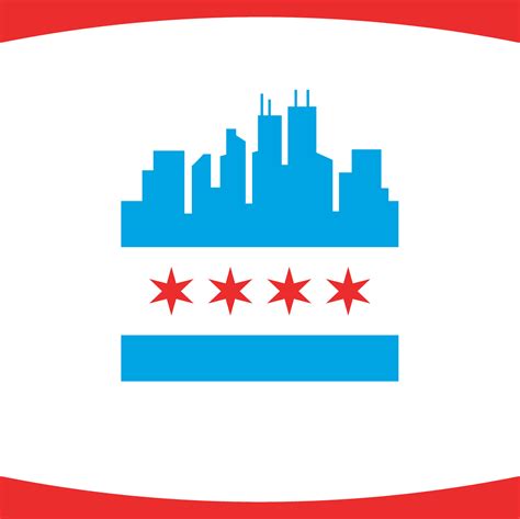 Chicago Flag Skyline Logo Vector 27714343 Vector Art at Vecteezy