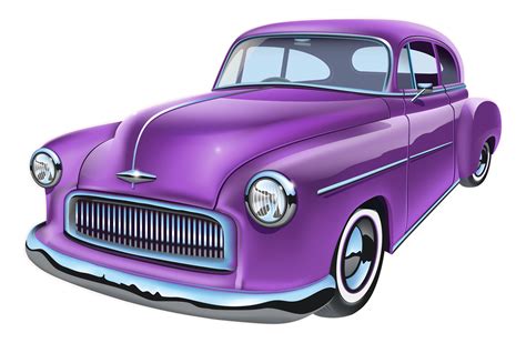 Vintage classic american car 539155 Vector Art at Vecteezy