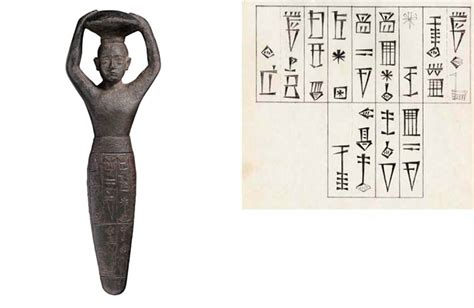 A NEO-SUMERIAN COPPER FOUNDATION FIGURE OF UR-NAMMU , THIRD DYNASTY OF ...