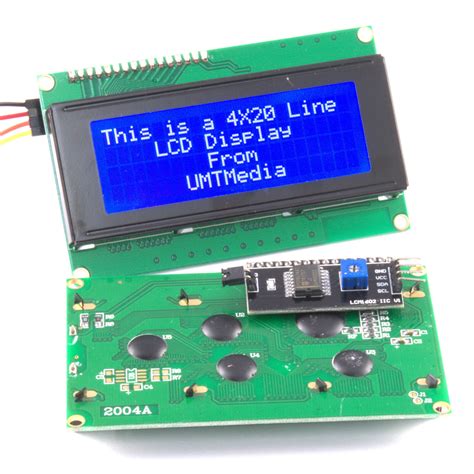 With/Without IIC/I2C 2004 20X4 Character LCD Module Display Blue Green ...