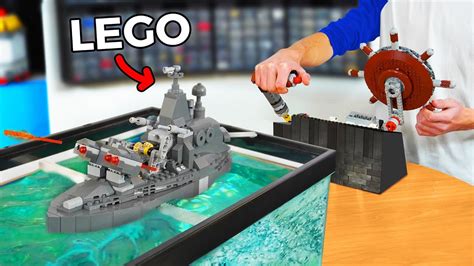 I Built a LEGO Warship Simulator Game!! - YouTube