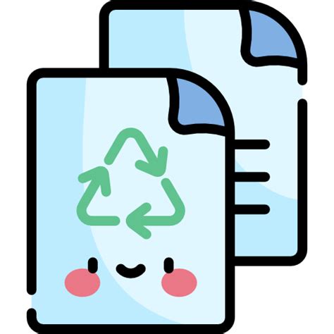 Reciclaje de papel | Icono Gratis