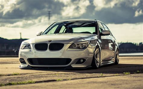 Download wallpapers tuning, BMW M5, E60, low rider, e60, stance ...