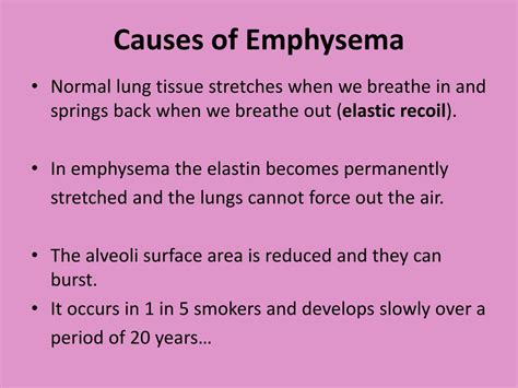 Last Stages Of Emphysema Symptoms