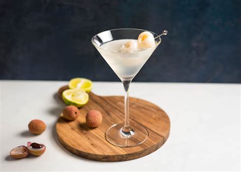 Lychee Martini Recipe With DIY Lychee Liqueur or Syrup