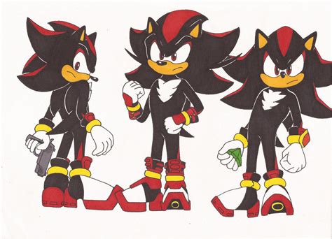 Generations of Shadow by Day-Week on DeviantArt