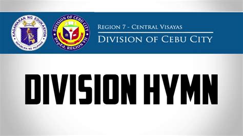 Cebu City Division Hymn - YouTube