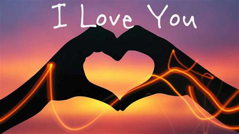 I Love You Text And Two Hands With Heart Shape HD I Love Wallpapers ...