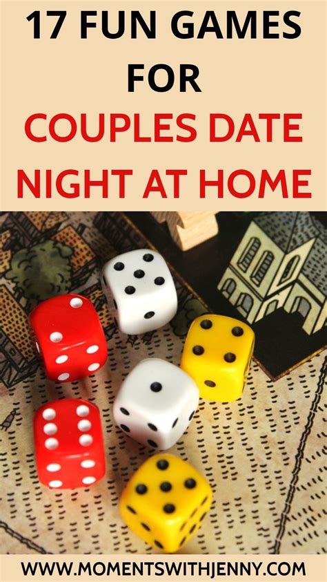 17 Exciting Games For Couples Date Night At Home | Couple games ...