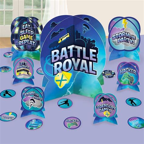 Kit décoration anniversaire Fortnite pour anniversaire - Dragées Anahita