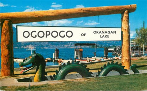 Ogopogo of Okanagan Lake in Kelowna BC Canada | Lake monsters, Okanagan ...