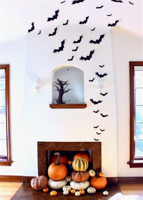 Wall Bat Halloween Decorations - Tons of Decor Ideas You'll Love!