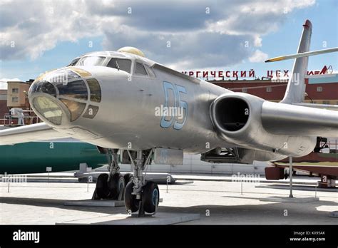 A Tupolev Tu-16 long range bomber on display in the ''Battle Glory Of ...