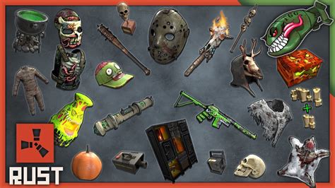 Rust Skins | Halloween 2022 - New Baseball Bat, Cultist Deer Torch ...