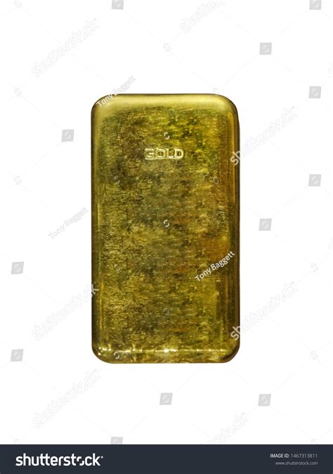 Gold Bar Ingot Cut Out Isolated Stock Photo 1467313811 | Shutterstock