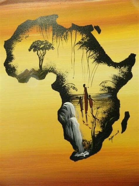 Pin by Bethmorie on Africa | African art paintings, African paintings ...