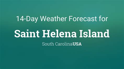 Saint Helena Island, South Carolina, USA 14 day weather forecast