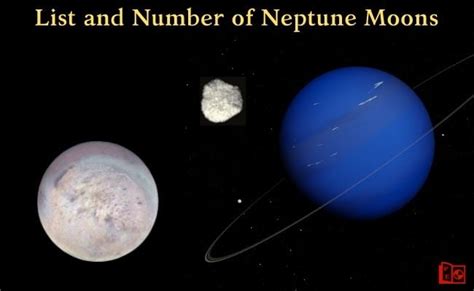 14 Neptune Moons Names, Number, and List : Planets Education