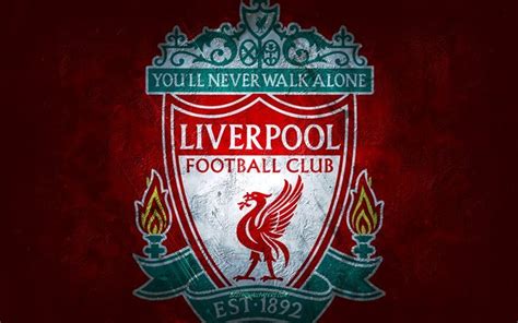 Download wallpapers Liverpool FC, English football club, red stone ...