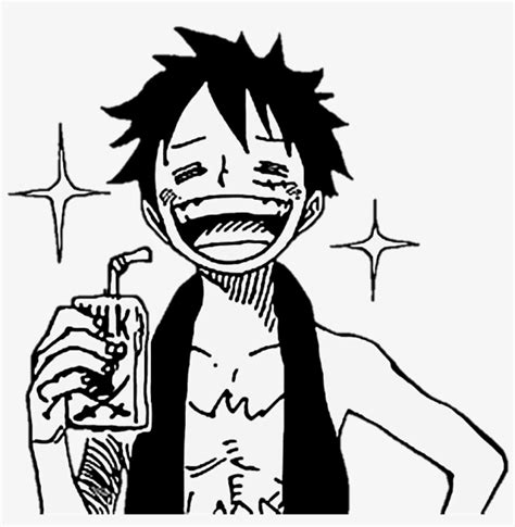 Luffy Pfp Black And White - IMAGESEE