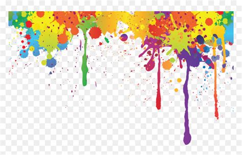 Download Watercolor Color Splash Clipart Watercolor - Transparent Paint ...