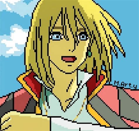 Howl's moving castle pixel version The_manga_gallery - Illustrations ...