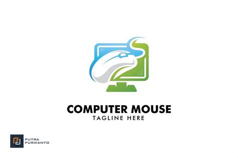 Computer Mouse - Logo Template | Mouse logo, Logo templates, Computer