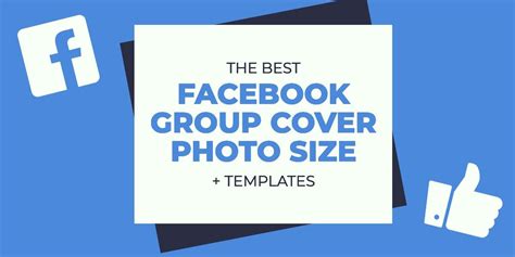 The Proper Facebook Group Cover Photo Size (2019 Templates) #mrdzyn # ...