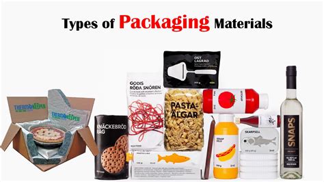 Types of packaging materials by Amelia White - Issuu