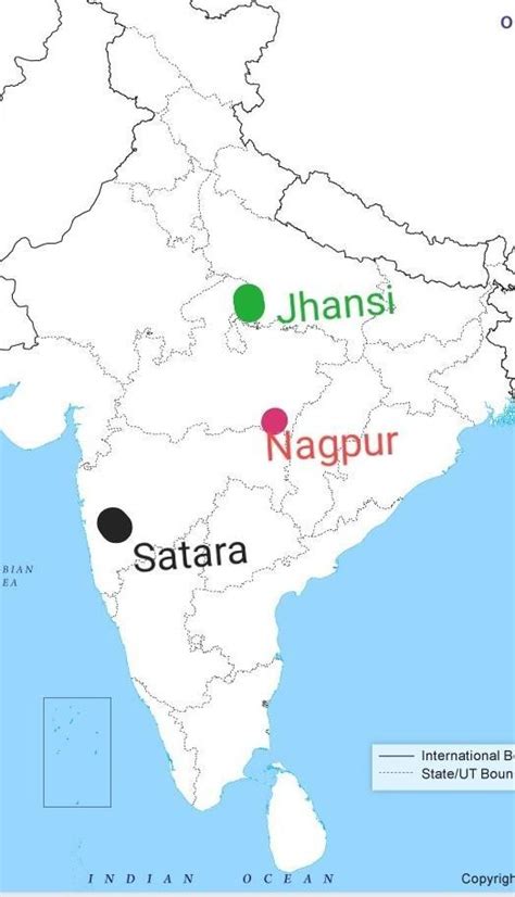 Where Is Jhansi In India Map