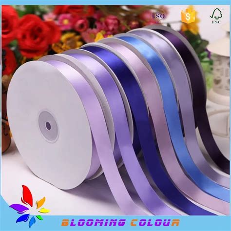 High End Different Colors Polyester Satin Ribbon - Buy Satin Ribbon ...