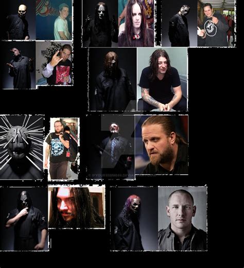 Slipknot Members Unmasked by IfYour555Im666 on DeviantArt